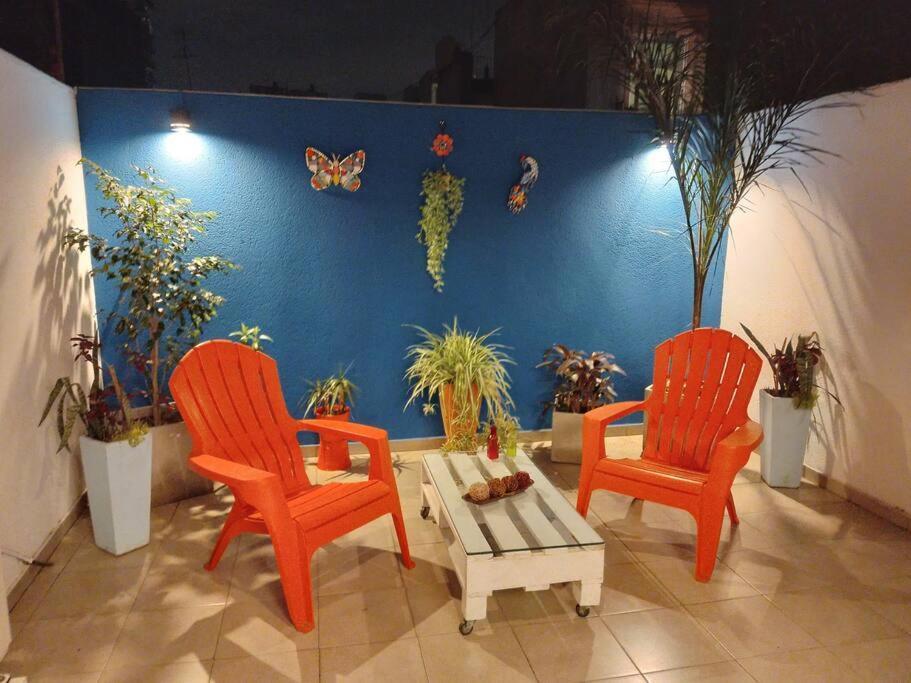 Apartamento Hermoso Estudio Con Patio Privado Buenos Aires